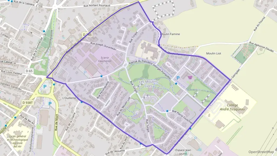 Maison 91 m² quatre pièces à vendre à Fontenay-le-Comte