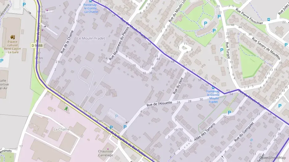 Maison 70 m² quatre pièces à vendre à Fontenay-le-Comte