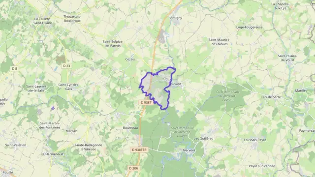 Maison 78 m² trois pièces à vendre à Vouvant