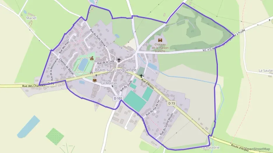 Maison 84 m² quatre pièces à vendre à Erdre-en-Anjou