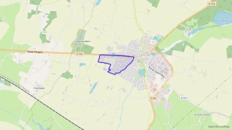 Maison 114 m² quatre pièces à vendre à Saint-Georges-sur-Loire