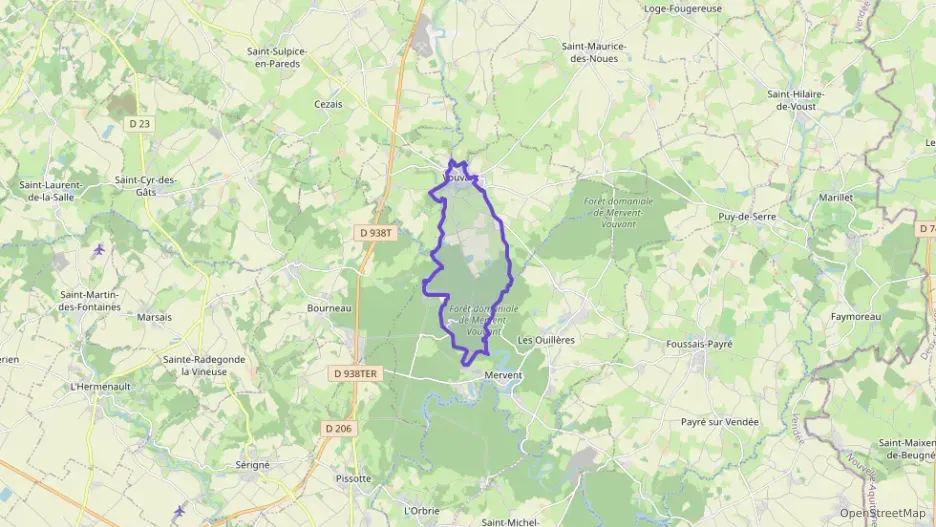 Maison 56 m² trois pièces à vendre à Vouvant