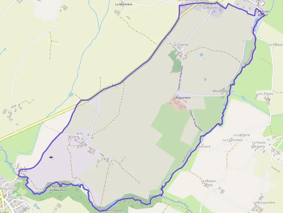 Maison 75 m² quatre pièces à vendre à Montournais