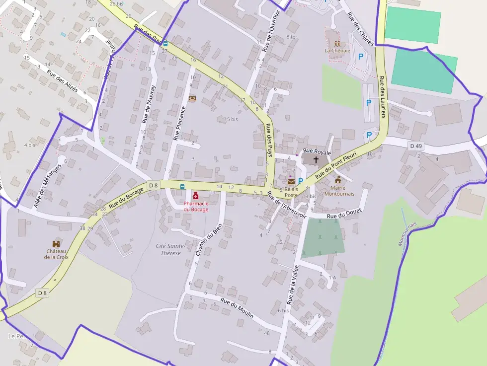 Maison 63 m² trois pièces à vendre à Montournais