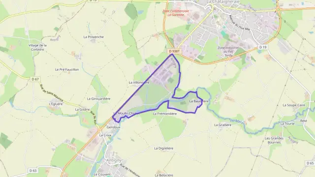 Maison 82 m² quatre pièces à vendre à Antigny