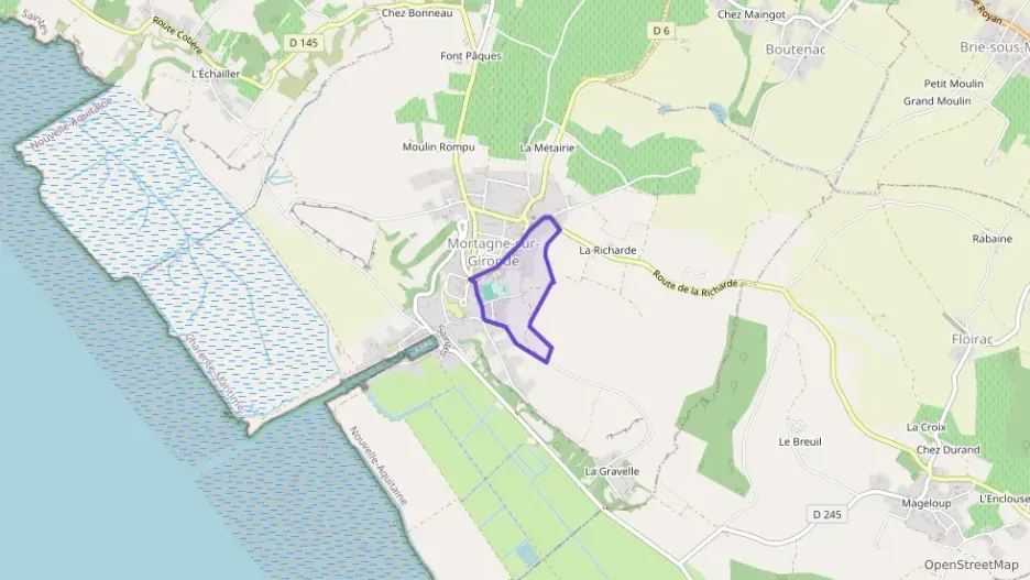 Maison 58 m² deux pieces à vendre à Mortagne-sur-Gironde