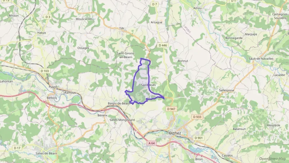 Maison 65 m² trois pièces à vendre à Saint-Boès