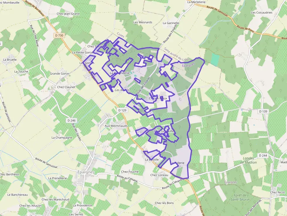 Maison 125 m² quatre pièces à vendre à Épargnes