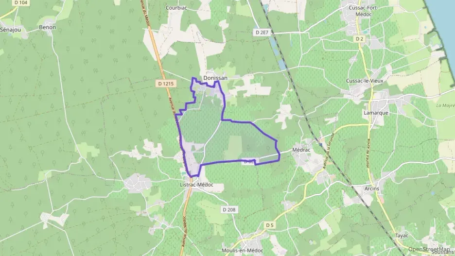 Maison 85 m² quatre pièces à vendre à Listrac-Médoc