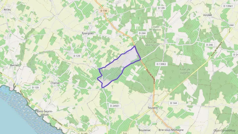 Maison 65 m² deux pieces à vendre à Chenac-Saint-Seurin-d`Uzet