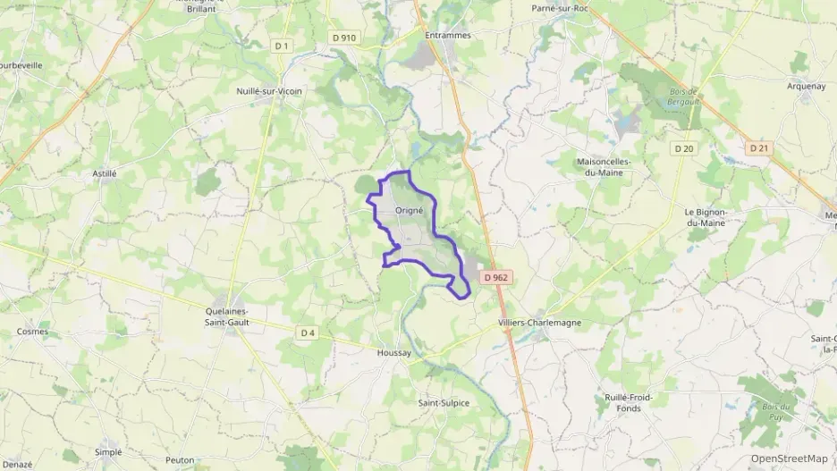 Maison 105 m² quatre pièces à vendre à Origné