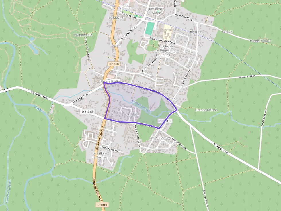 Maison 90 m² trois pièces à vendre à Belin-Béliet