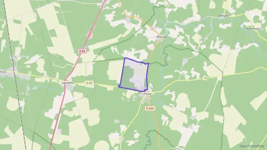 Maison 106 m² quatre pièces à vendre à Pissos