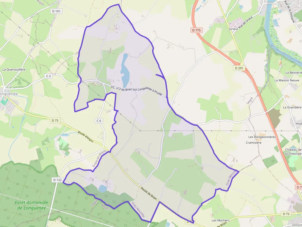 Maison 116 m² quatre pièces à vendre à Grez-Neuville