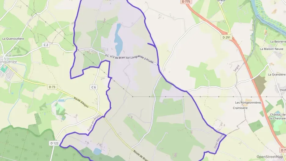 Maison 116 m² quatre pièces à vendre à Grez-Neuville Maison 116 m² quatre pièces à vendre à Grez-Neuville