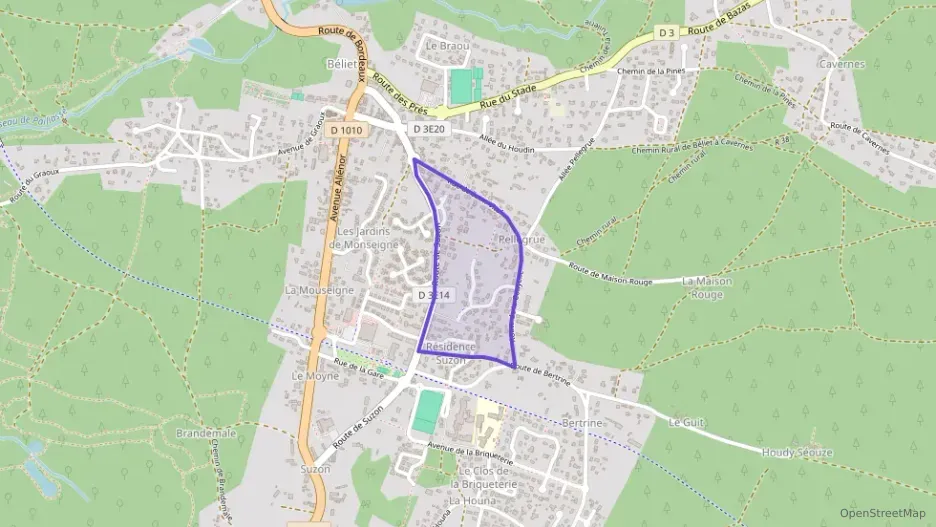 Maison 66 m² trois pièces à vendre à Belin-Béliet