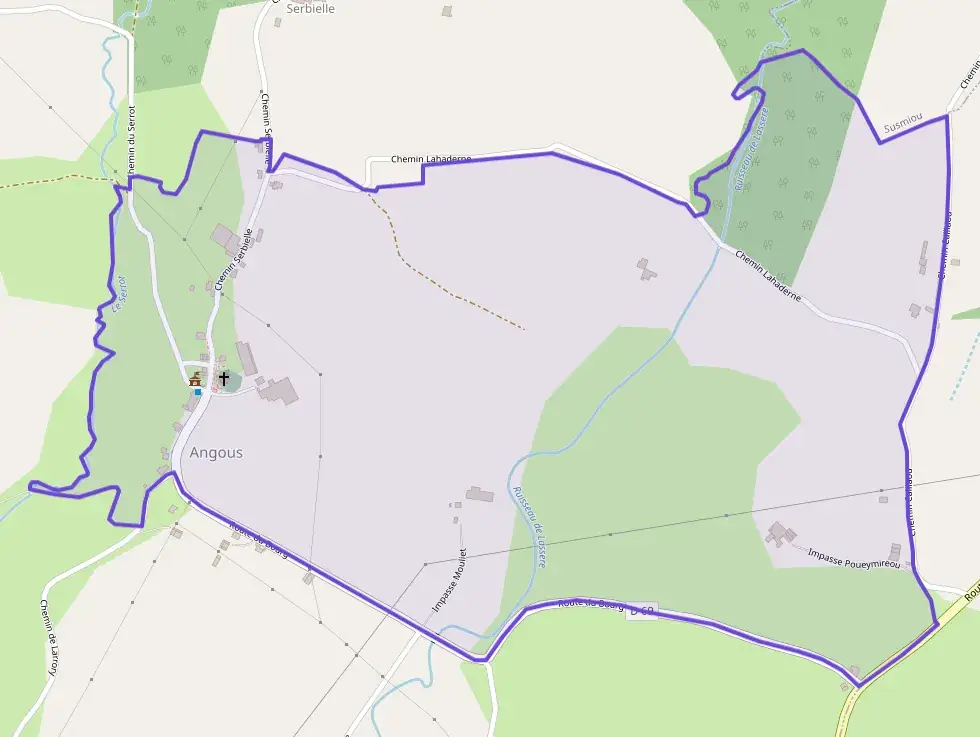 Maison 90 m² quatre pièces à vendre à Angous