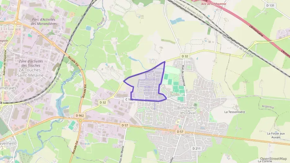 Maison 70 m² trois pièces à vendre à Bonchamp-lès-Laval Maison 70 m² trois pièces à vendre à Bonchamp-lès-Laval