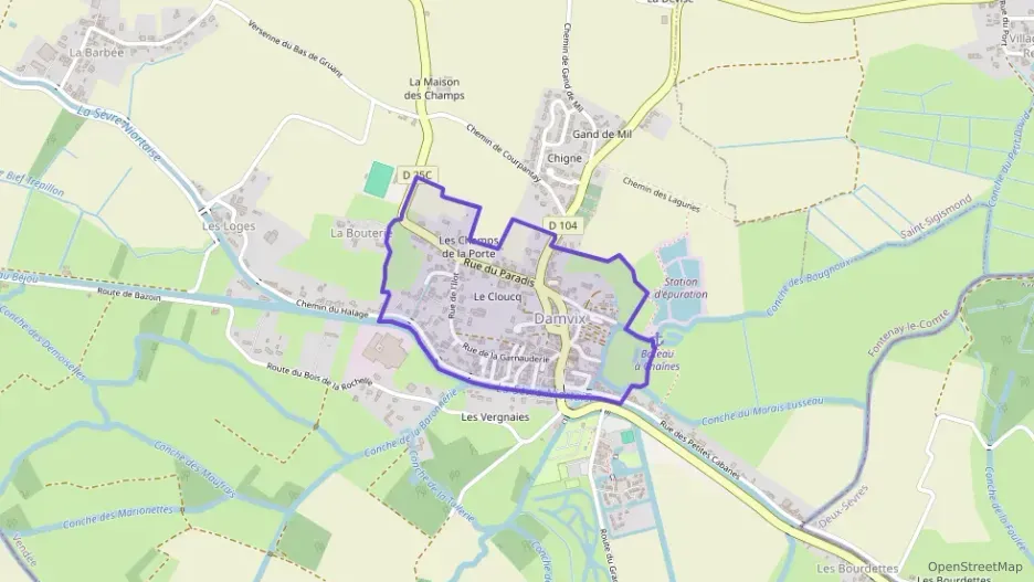 Maison 40 m² deux pieces à vendre à Damvix Maison 40 m² deux pieces à vendre à Damvix