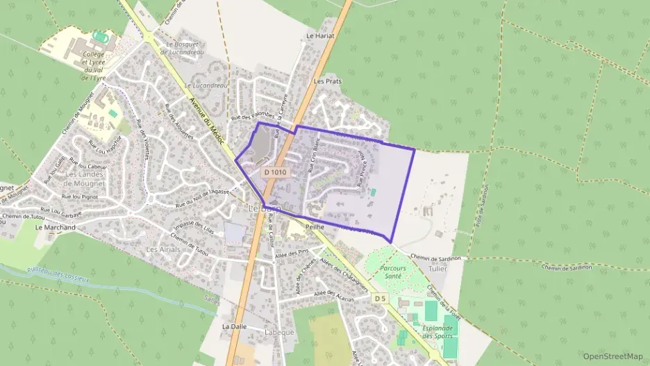 Maison 90 m² quatre pièces à vendre à Le Barp