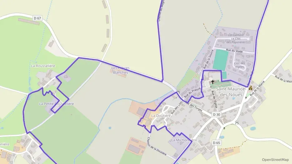 Maison 123 m² quatre pièces à vendre à Saint-Maurice-des-Noues Maison 123 m² quatre pièces à vendre à Saint-Maurice-des-Noues