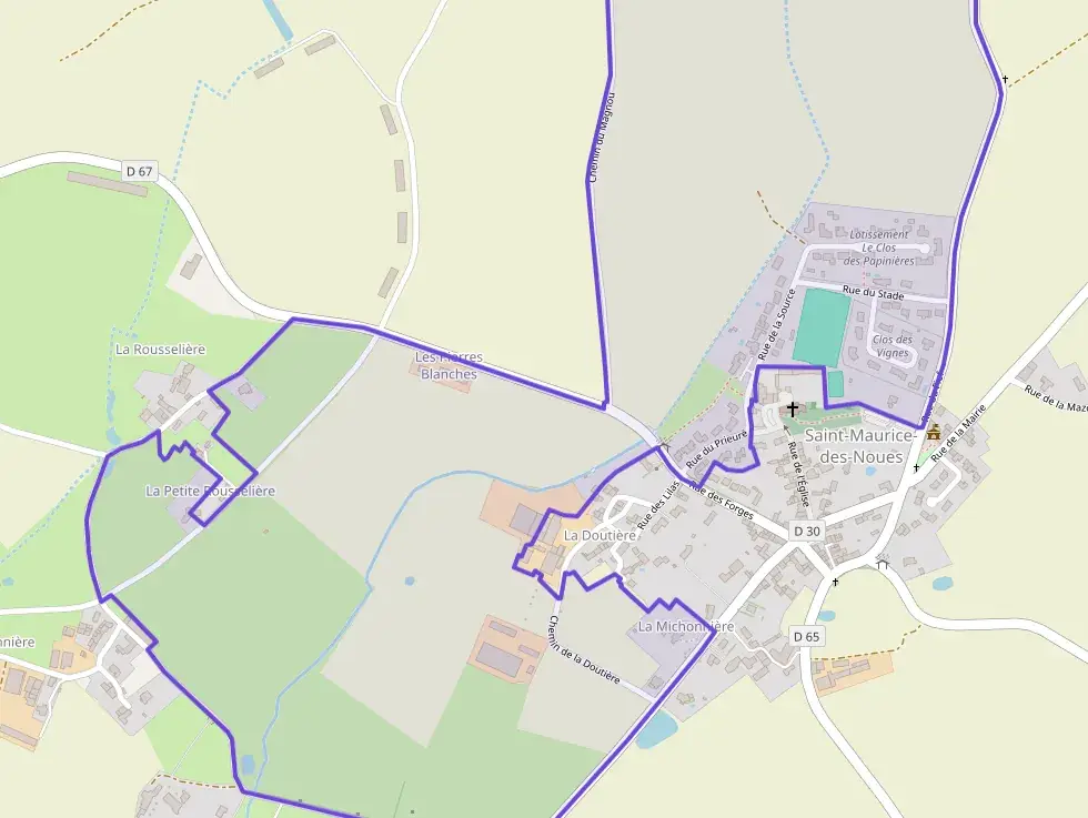 Maison 123 m² quatre pièces à vendre à Saint-Maurice-des-Noues