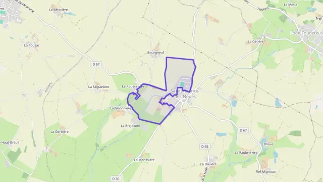 Maison 123 m² quatre pièces à vendre à Saint-Maurice-des-Noues