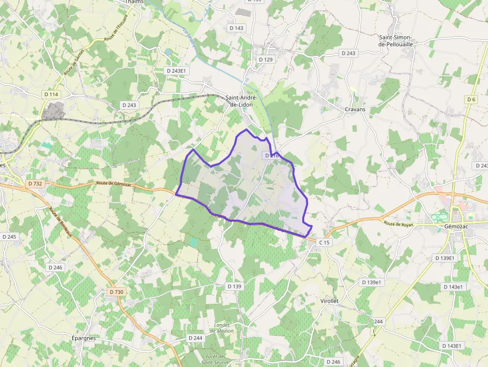 Maison 120 m² quatre pièces à vendre à Saint-André-de-Lidon