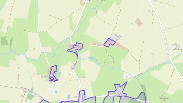 Maison 80 m² quatre pièces à vendre à Saint-Maurice-des-Noues