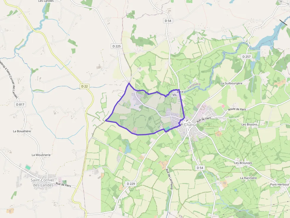 Maison 76 m² quatre pièces à vendre à Chanu