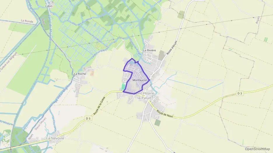 Maison 105 m² six pièces à vendre à Saint-Hilaire-la-Palud Maison 105 m² six pièces à vendre à Saint-Hilaire-la-Palud