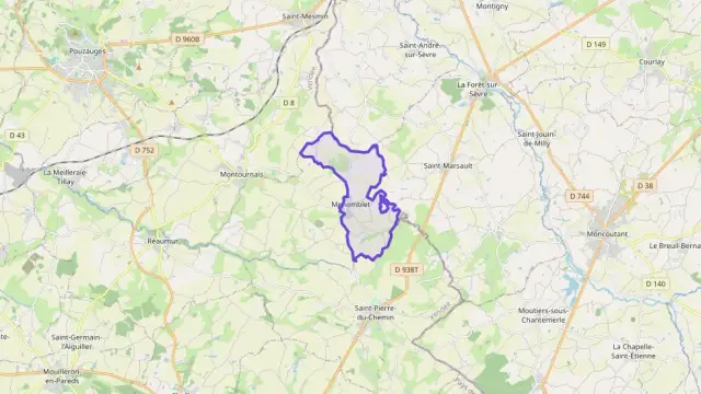 Maison 93 m² quatre pièces à vendre à Menomblet