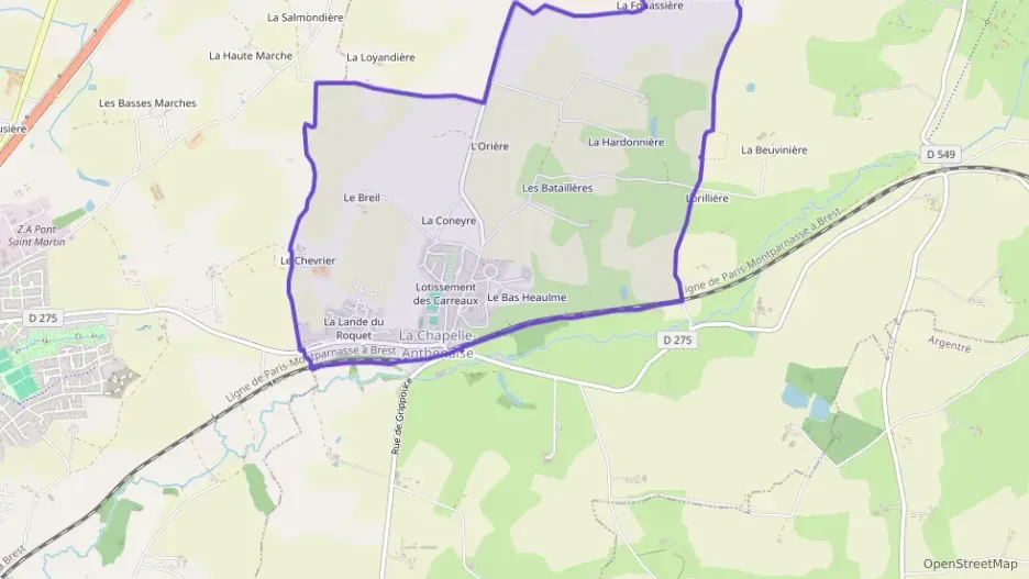 Maison 128 m² cinq pièces à vendre à La Chapelle-Anthenaise Maison 128 m² cinq pièces à vendre à La Chapelle-Anthenaise