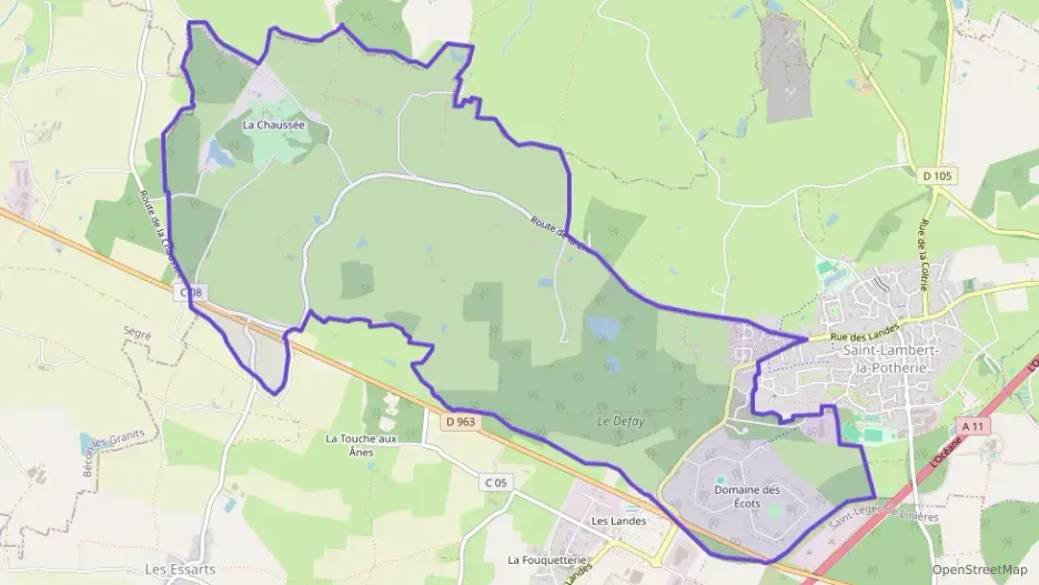 Maison 106 m² quatre pièces à vendre à Saint-Lambert-la-Potherie Maison 106 m² quatre pièces à vendre à Saint-Lambert-la-Potherie