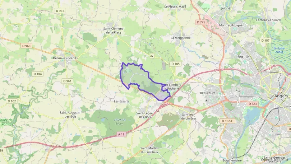 Maison 106 m² quatre pièces à vendre à Saint-Lambert-la-Potherie Maison 106 m² quatre pièces à vendre à Saint-Lambert-la-Potherie