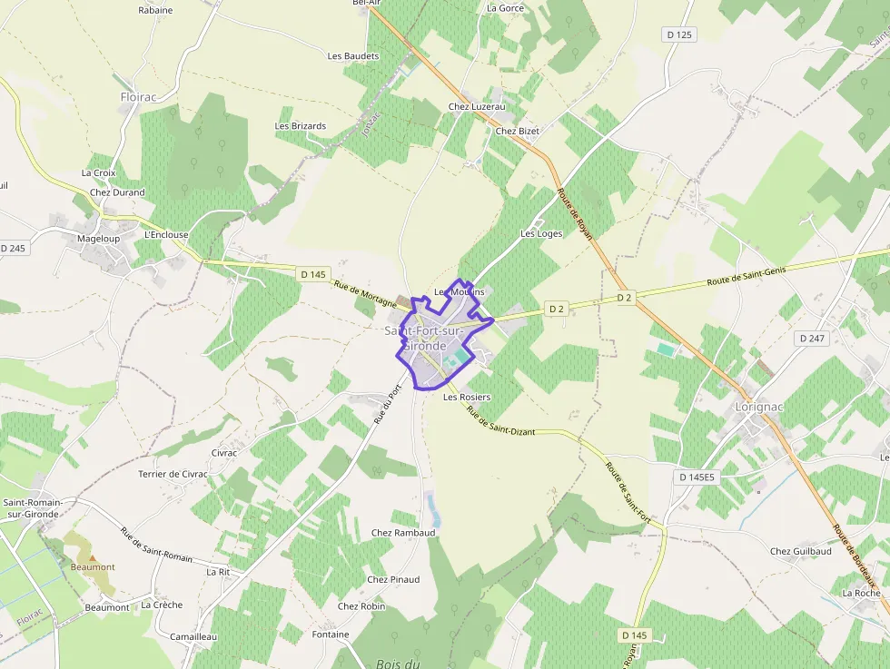 Maison 105 m² quatre pièces à vendre à Saint-Fort-sur-Gironde