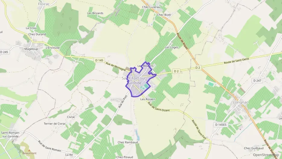 Maison 92 m² quatre pièces à vendre à Saint-Fort-sur-Gironde