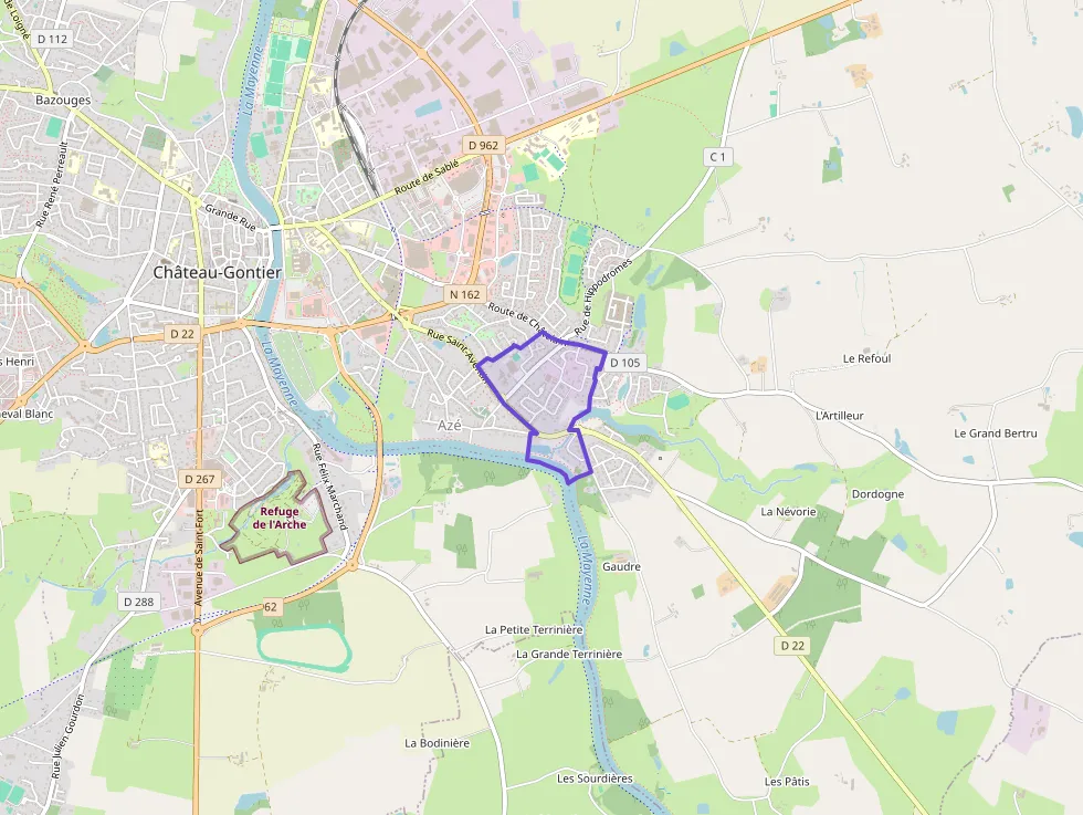 Maison 72 m² trois pièces à vendre à Château-Gontier-sur-Mayenne