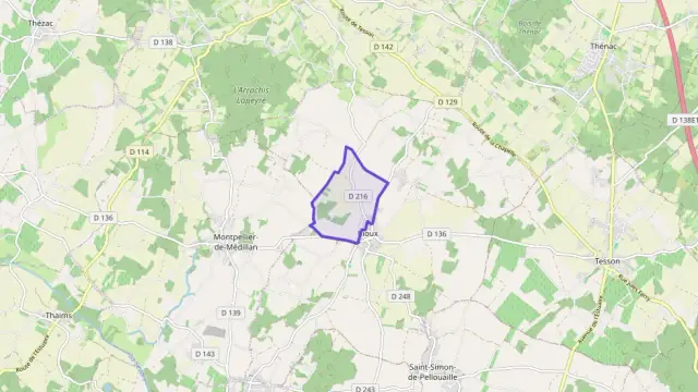 Maison 70 m² quatre pièces à vendre à Rioux