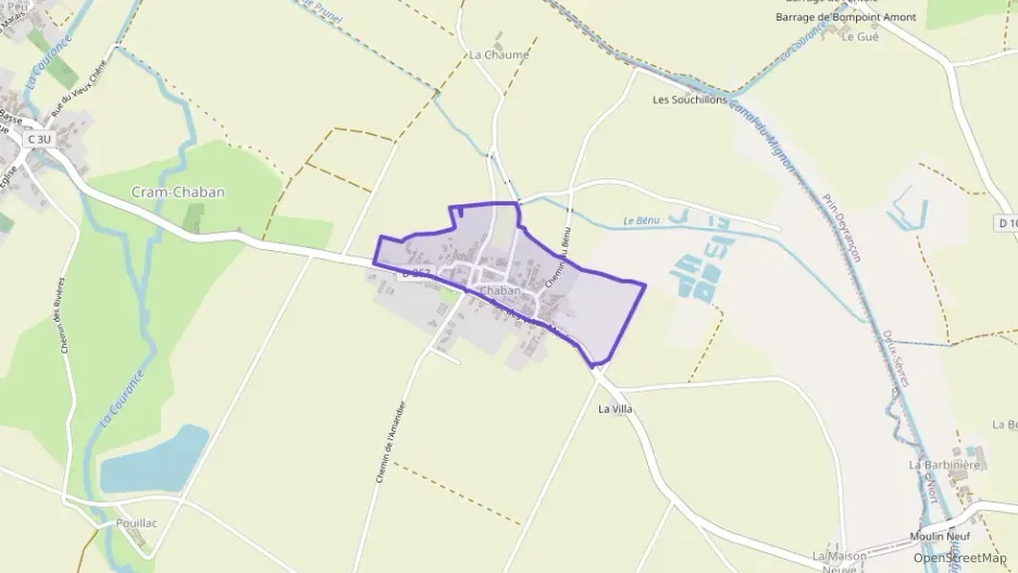 Maison 92 m² quatre pièces à vendre à Cram-Chaban