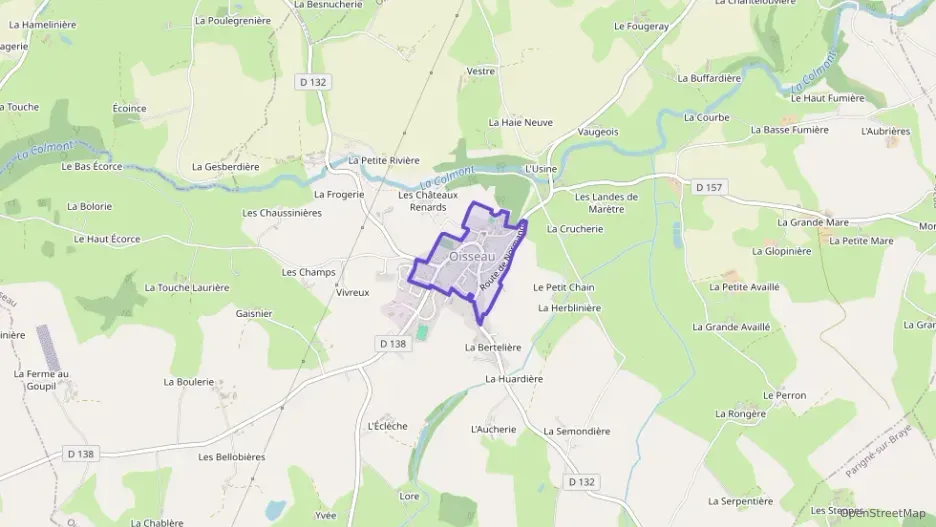 Maison 65 m² trois pièces à vendre à Oisseau