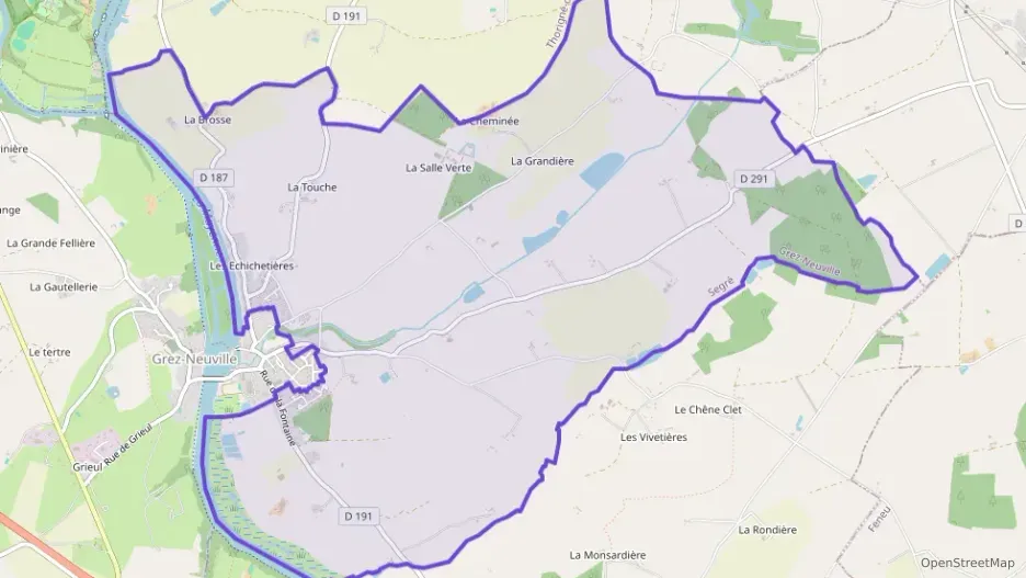 Maison 192 m² six pièces à vendre à Grez-Neuville Maison 192 m² six pièces à vendre à Grez-Neuville