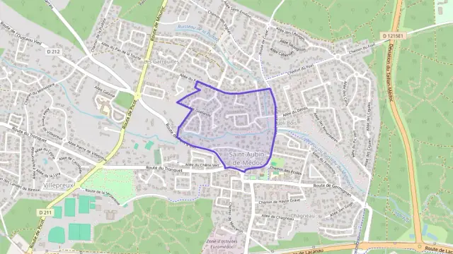 Maison 86 m² quatre pièces à vendre à Saint-Aubin-de-Médoc