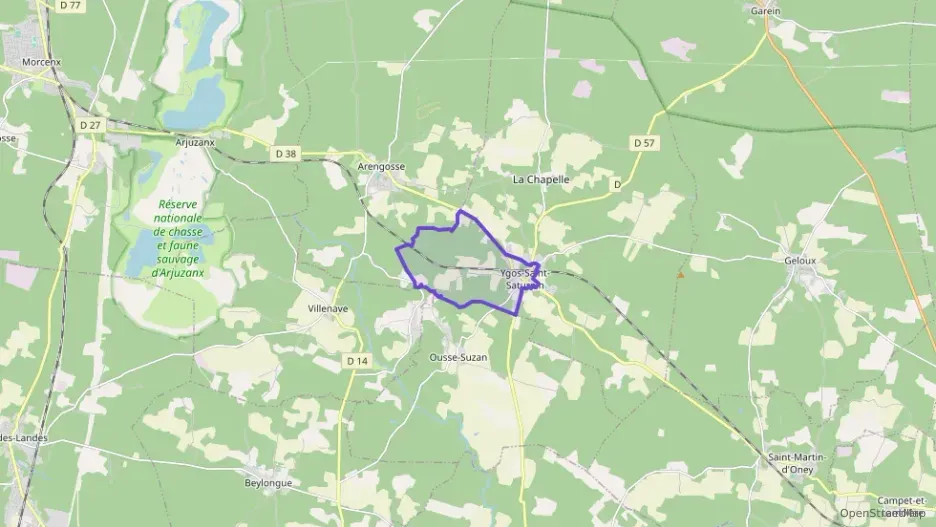 Maison 101 m² quatre pièces à vendre à Ygos-Saint-Saturnin