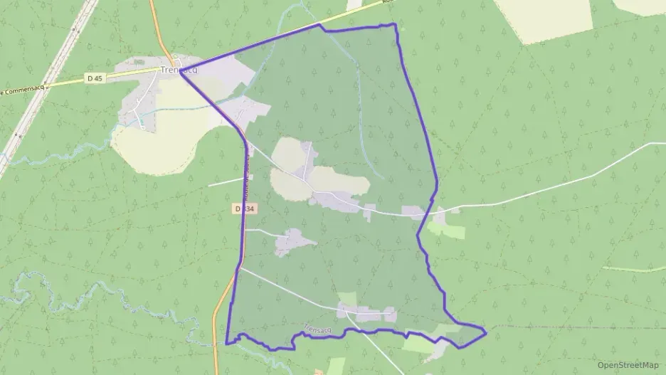 Maison 68 m² trois pièces à vendre à Trensacq