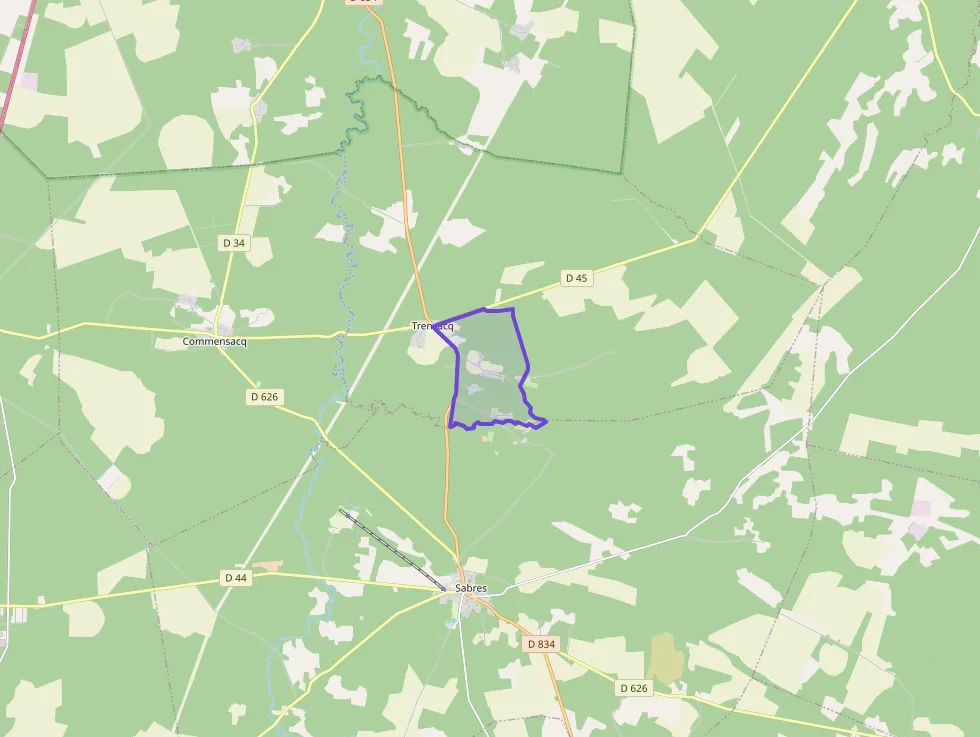 Maison 68 m² trois pièces à vendre à Trensacq