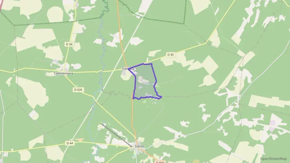 Maison 68 m² trois pièces à vendre à Trensacq