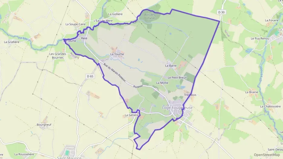 Maison 122 m² cinq pièces à vendre à Loge-Fougereuse Maison 122 m² cinq pièces à vendre à Loge-Fougereuse