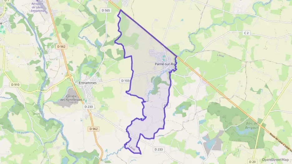 Maison 135 m² six pièces à vendre à Parné-sur-Roc