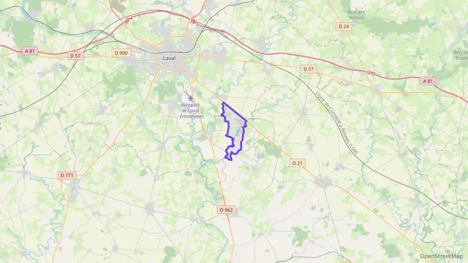 Maison 135 m² six pièces à vendre à Parné-sur-Roc